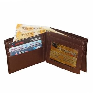 Mens leather wallet